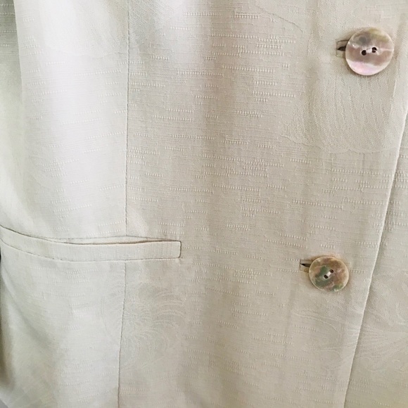 Tommy Bahama 100% Silk Ivory 2 Piece Suit - Picture 7 of 16